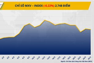Giá dầu lao dốc, thị trường hàng hóa biến động trái chiều