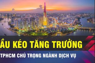 18 GIỜ NGÀY 28-3: Dịch vụ giữ vai trò 'đầu kéo' tăng trưởng 2 con số của TPHCM