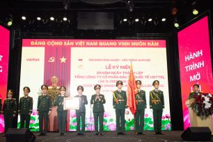 Viettel kỷ niệm 20 năm kinh doanh toàn cầu