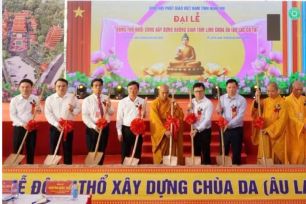 Nghệ An: Khởi công xây dựng Chùa Da, nơi thờ 534 nhà báo liệt sĩ