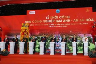 Đà Nẵng khởi công dự án khu công nghiệp 4.152 tỷ đồng