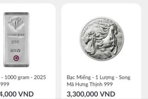 Thêm ngân hàng triển khai mua bạc trên nền tảng số