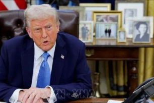 Tổng thống Donald Trump cảnh báo cắt viện trợ Ukraine để ép châu Âu bảo vệ eo biển Hormuz