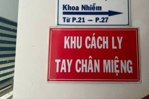 TPHCM có 858 ca mắc tay chân miệng trong một tuần
