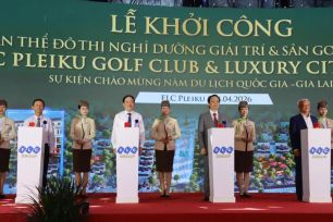 Gia Lai: Khởi công dự án đô thị nghỉ dưỡng, sân golf 20.000 tỷ đồng