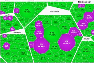 VN-Index tăng hơn 79 điểm 