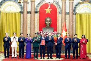 Tổng Bí thư, Chủ tịch nước trao Quyết định bổ nhiệm các thành viên Chính phủ