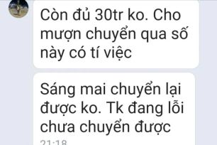 Nhiều lãnh đạo ở Cà Mau bị “hack” tài khoản Zalo để nhắn tin mượn tiền