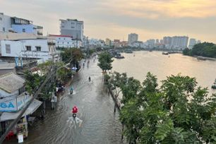 Nam bộ xuất hiện đợt triều cường những ngày cuối tuần