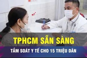 18 GIỜ NGÀY 14-4: TPHCM khám sức khỏe cho hơn 15 triệu dân