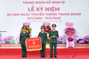 Trung đoàn 10: Tự hào truyền thống, viết tiếp chiến công