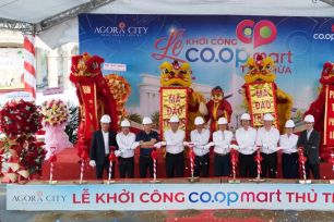 Khởi công Co.opmart tại Khu đô thị Agora City