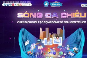Chiến dịch “Sóng đa chiều” - kiến tạo cộng đồng số sinh viên TPHCM