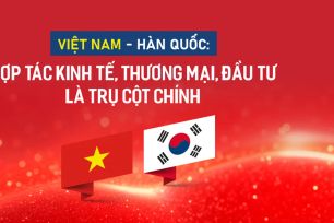 Việt Nam - Hàn Quốc: Hợp tác kinh tế, thương mại, đầu tư là trụ cột chính