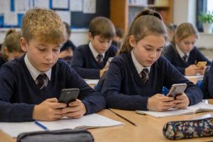 Anh: luật hóa quy định cấm smartphone trong lớp học