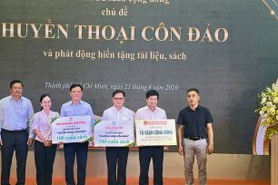 Ra mắt tủ sách cộng đồng “Huyền thoại Côn Đảo”