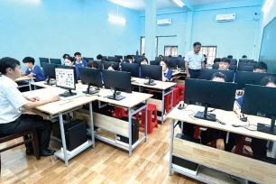 Trường Trung cấp Kinh tế Công nghệ Việt Mỹ: Mở hướng đi học văn hóa gắn với nghề sau trung học cơ sở