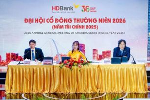 HDBank thông qua kế hoạch lợi nhuận 2026 hơn 30.600 tỷ đồng