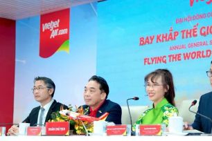 ĐHCĐ Vietjet 2026 thống nhất chia cổ tức 30% bằng cổ phiếu