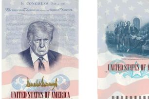 Mỹ sắp phát hành hộ chiếu có hình Tổng thống Donald Trump