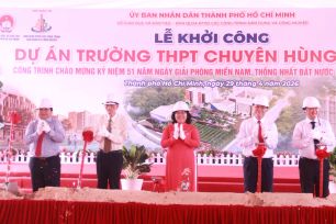 750 tỷ đồng xây mới Trường THPT chuyên Hùng Vương