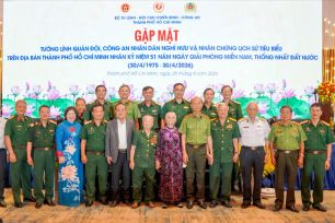 Gặp mặt tướng lĩnh Quân đội và Công an nghỉ hưu