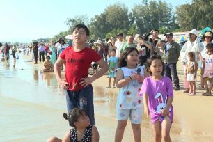 Du lịch Long Hải đón gần 20.000 lượt khách