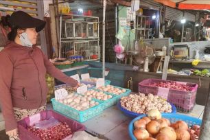 Giá gà thịt và trứng giảm sâu