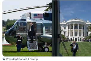 Tổng thống Mỹ Donald Trump lên đường công du Trung Quốc