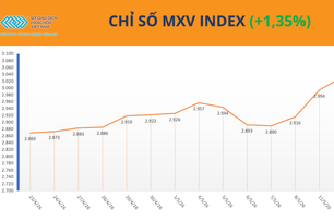 MXV-Index vượt mốc lịch sử trong bối cảnh giá hàng hóa đồng loạt tăng