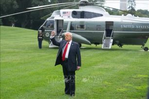 Ông Trump đã tới Bắc Kinh, khởi động đối thoại Mỹ - Trung