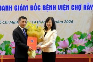 Bộ trưởng Bộ Y tế trao quyết định bổ nhiệm Giám đốc Bệnh viện Chợ Rẫy