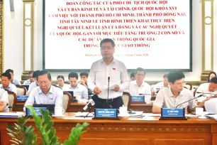 Phó Chủ tịch Quốc hội Nguyễn Hồng Diên: Đẩy nhanh hạ tầng giao thông, tạo động lực tăng trưởng vùng Đông Nam bộ