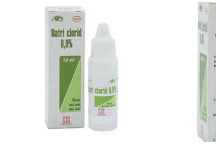 Thu hồi toàn quốc lô thuốc nhỏ mắt Natri clorid 0,9% 