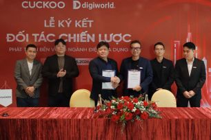 DGW và Cuckoo Vina hợp tác mở rộng thị trường điện gia dụng cao cấp