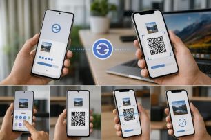 Người dùng Android nay có thể chia sẻ file cho iOS bằng mã QR