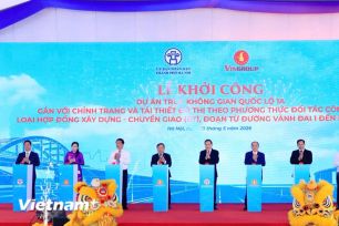 Hà Nội: Khởi công Dự án trục không gian Quốc lộ 1A tổng vốn 162.000 tỷ đồng