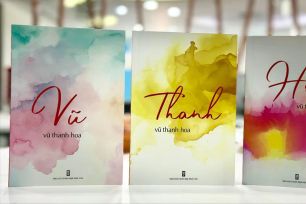 Nhà thơ Vũ Thanh Hoa trở lại với 3 tập thơ mang tên mình