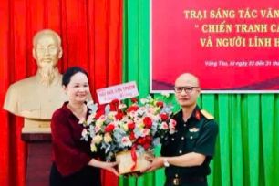 Khai mạc Trại sáng tác văn học đề tài “Chiến tranh cách mạng và người lính hôm nay”