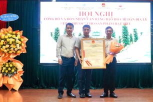 Cấp văn bằng bảo hộ chỉ dẫn địa lý cho hạt tiêu Tiên Phước