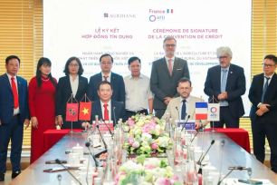Agribank và AFD ký kết hợp đồng tín dụng hạn mức tài chính khí hậu