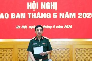 Đại tướng Phan Văn Giang chủ trì hội nghị giao ban Bộ Quốc phòng