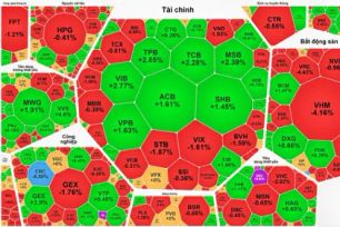 Nhóm cổ phiếu Vingroup ghìm chỉ số, VN-Index giảm gần 10 điểm