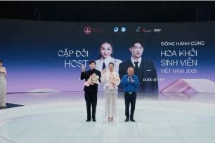 Dược sĩ Tiến, siêu mẫu Thanh Hằng đồng hành Hoa khôi Sinh viên Việt Nam năm 2026