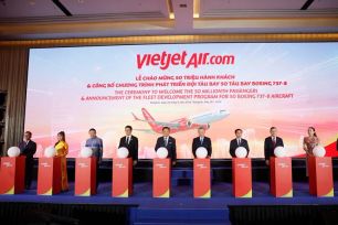 Vietjet chào mừng 50 triệu lượt khách bay Việt Nam-Thái Lan