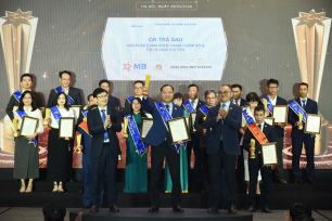 Sacombank nhận giải thưởng Sao Khuê 2026