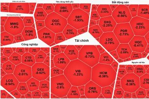 VN-Index giảm phiên thứ 4 liên tiếp