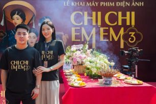 Kỳ Duyên vào vai Thị Mầu trong Chị chị em em 3