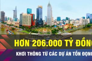 18 GIỜ NGÀY 1-6: Khơi thông hơn 206.000 tỷ đồng từ các dự án tồn đọng 