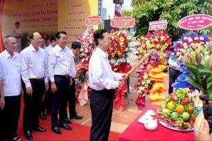 Tu bổ Di tích lịch sử Đình Tân Long ở Cà Mau